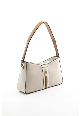 Silver & Polo Nv1102 Kadın Omuz Çantası Bej - Kemik