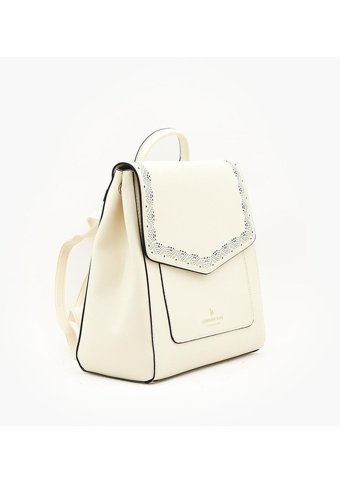London Fog Camille Backpack 22987 Kadın Omuz Çantası Bej