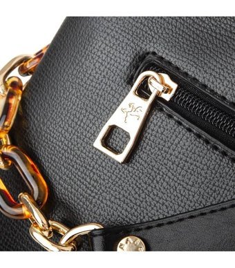 Nas Bag Yeni Sezon Omuz Açelya Kadın Omuz Çantası Siyah