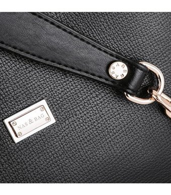 Nas Bag Yeni Sezon Omuz Açelya Kadın Omuz Çantası Siyah