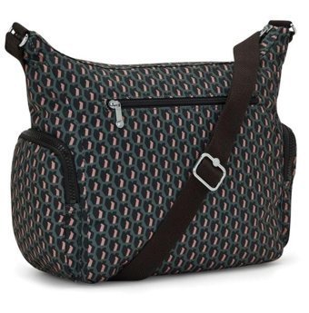 Kipling Gabbie Desenli 3D K Kadın Omuz Çantası Çok Renkli