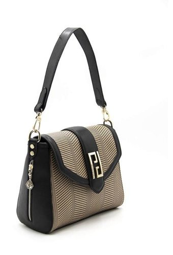 Silver & Polo Nut Nv1113 Nut Kadın Omuz Çantası Kahverengi - Siyah