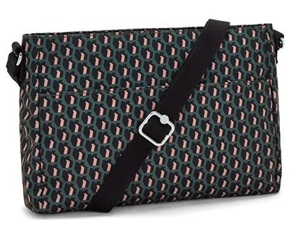 Kipling New Angie Desenli Kadın Omuz Çantası Çok Renkli