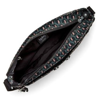 Kipling New Angie Desenli Kadın Omuz Çantası Çok Renkli