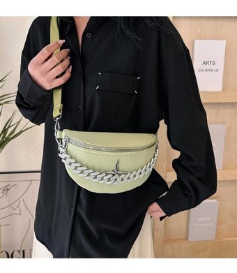 Jzcat Çok Yönlü Moda Kadın Omuz Çantası Yeşil