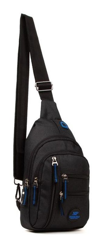 Newish Polo Keten Kumaş Kulaklı Ve Usb Çıkışlı Kadın Omuz Çantası Siyah