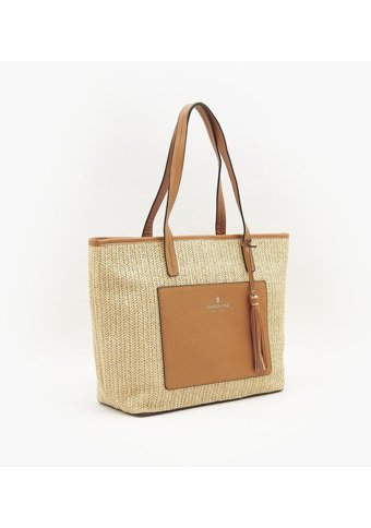 London Fog Alisa Tote 22980 Kadın Omuz Çantası Taba