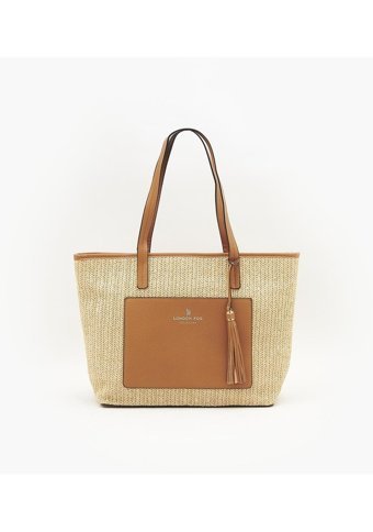 London Fog Alisa Tote 22980 Kadın Omuz Çantası Taba