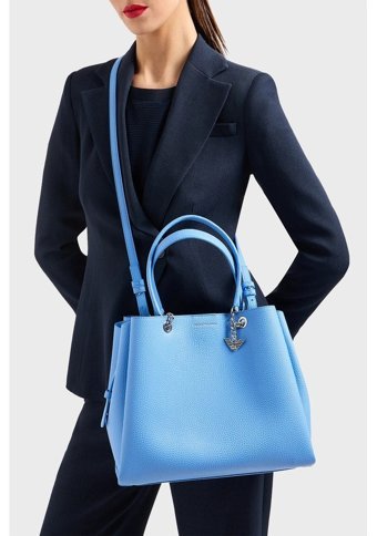 Emporio Armani Y3D158 Yfn6E 80727 Kadın Omuz Çantası Mavi