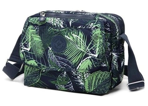 Smart Bags Krinkıl Smb11 Kadın Omuz Çantası Lacivert - Yeşil