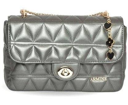 Armine 310 Kadın Omuz Çantası Platin
