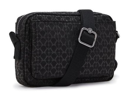 Kipling Abanu Sıgnature Kadın Omuz Çantası Siyah