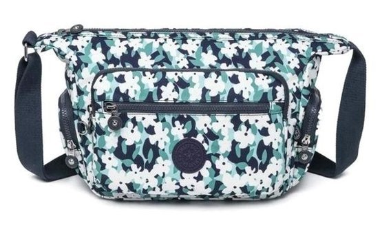 Smart Bags Krinkıl Çiçekli Smb3167 Çiçekli Kadın Omuz Çantası Yeşil