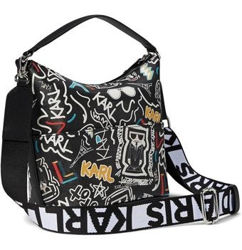 Karl Lagerfeld Paris Maybelle Bucket Kadın Omuz Çantası Siyah