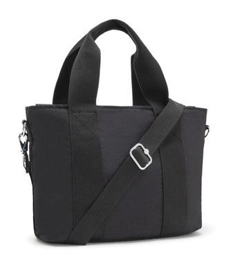 Kipling Minta M Noır Kadın Omuz Çantası Siyah