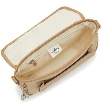 Kipling Inaki Natural Bge Mu Kadın Omuz Çantası Bej
