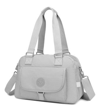 Smart Bags Krinkıl Kumaş 1122 A. Kadın Omuz Çantası Gri