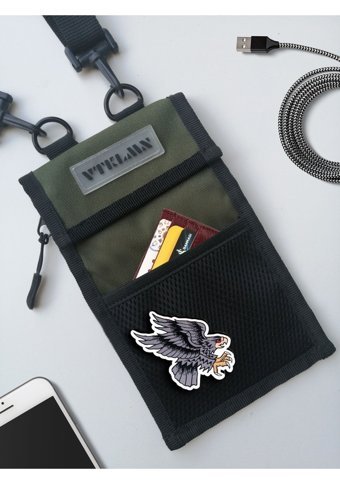 Vatkalimon Unisex Kadın Omuz Çantası Haki