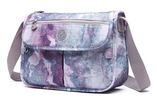 Smart Bags Krinkıl Çiçekli Smb3164 Kadın Omuz Çantası Çok Renkli