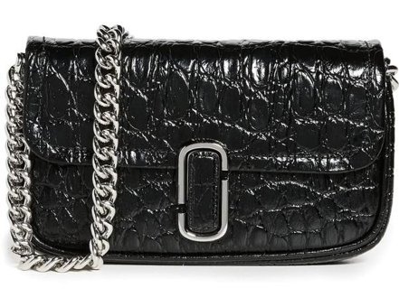 Marc Jacobs Mini Yumuşak Kadın Omuz Çantası Siyah