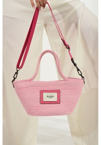 The Bloom London Mini Kadın Omuz Çantası Pembe