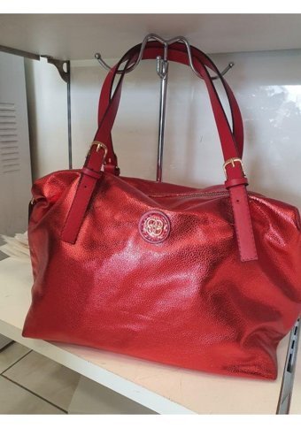 Butik İzmirden Parlak Şık Kadın Omuz Çantası Siyah