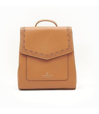 London Fog Camille Backpack 22986 Kadın Omuz Çantası Taba