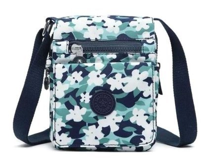 Smart Bags Krinkıl Çiçekli Smb119 Kadın Omuz Çantası Yeşil