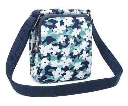 Smart Bags Krinkıl Çiçekli Smb119 Kadın Omuz Çantası Yeşil