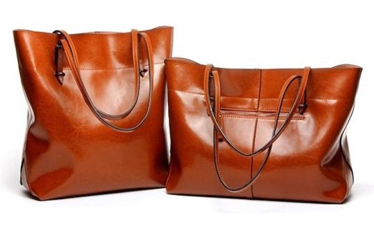 Sones L4002 Çanta Trendy Tote Omuz Kadın Omuz Çantası Kahverengi