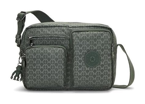 Kipling Albena M Sıgn EmKadın Omuz Çantası Yeşil