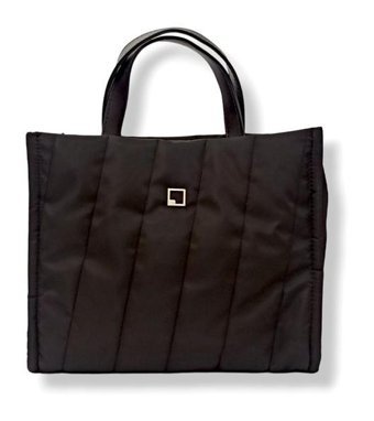 Çlk Accessories Kumaş Kadın Omuz Çantası Siyah