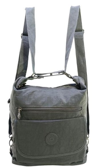 Bagmori nn Fonksiyonel Klinkır Renk 25 Cm Kadın Omuz Çantası Gri