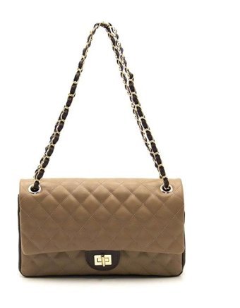 Silver & Polo Nv1059 Kadın Omuz Çantası Vizon - Kahverengi