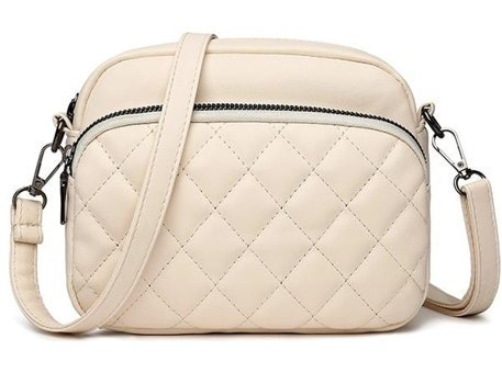 Alibee Moda Çok Yönlü Küçük Moda Kadın Omuz Çantası Bej