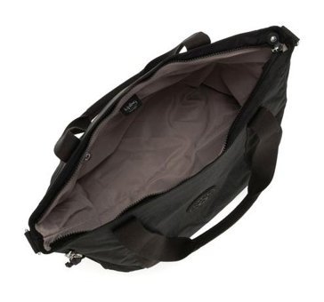 Kipling Asseni Büyük Boy Noır Kadın Omuz Çantası Siyah