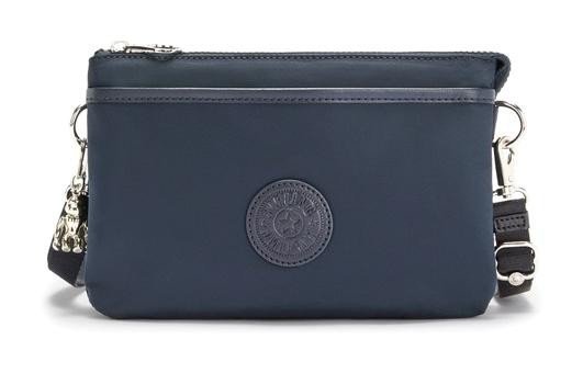 Kipling Riri Paka Kadın Omuz Çantası Mavi