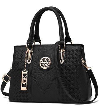 Cbtx Global Moda Kaliteli Nakış Deri Kadın Omuz Çantası Mor