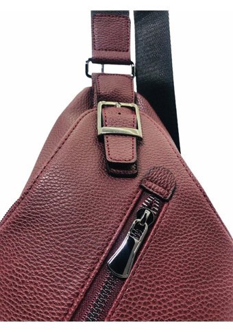 Necati Çanta Unisex Body Bag Gögüs 353 Kadın Omuz Çantası Kırmızı