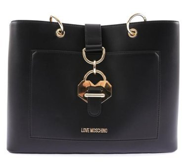 Love Moschino Pu Nero Jc4262Pp0Ekk0000R1534 Kadın Omuz Çantası Siyah