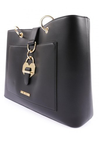 Love Moschino Pu Nero Jc4262Pp0Ekk0000R1534 Kadın Omuz Çantası Siyah