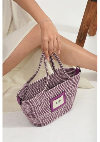 The Bloom London Mini Kadın Omuz Çantası Mor