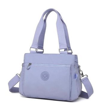 Smart Bags 20221125 Kırinkıl Kumaş Lila Kadın Omuz Çantası Lila