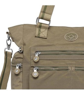 Smart Bags L Kumaş Kadın Omuz Çantası Gri