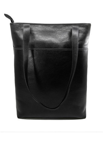 Organicraft Deri Totebag Kadın Omuz Çantası Siyah