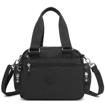 Smart Bags lı Krinkıl Kumaş3207 Kadın Omuz Çantası Gri