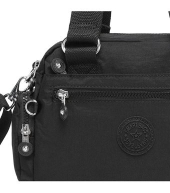 Smart Bags lı Krinkıl Kumaş3207 Kadın Omuz Çantası Gri