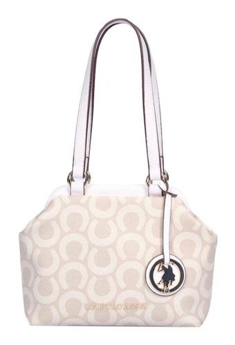 U.S. Polo Assn. Us23203 Kadın Omuz Çantası Bej
