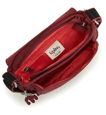 Kipling Loreen Mini Fng Rust Kadın Omuz Çantası Bordo