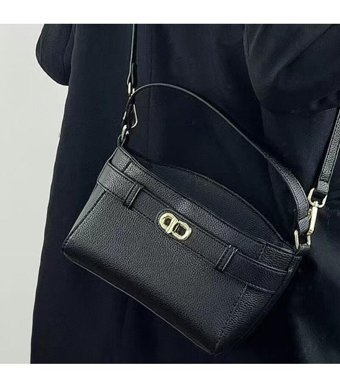 Summer Love Yeni Moda Çok Yönlü Kadın Omuz Çantası Siyah
